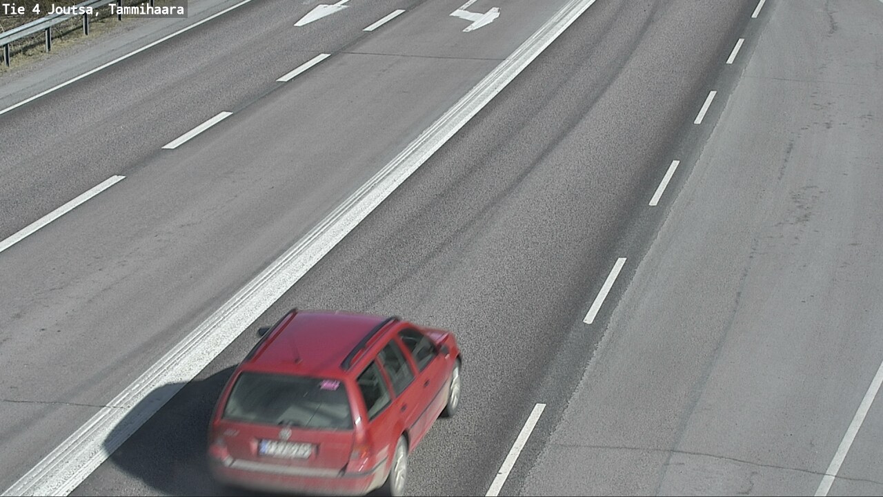 Weather Camera Image Väg 4 Joutsa, Tammilahti, Joutsa, Keski-Suomi