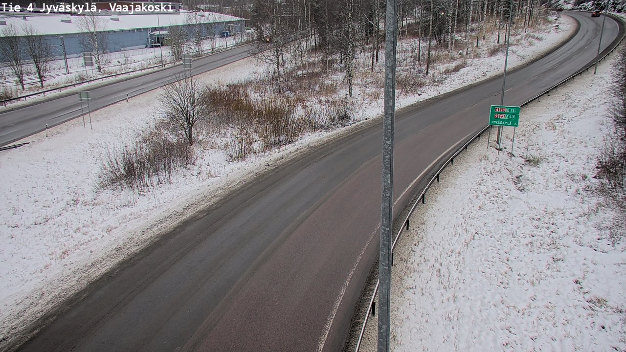 Kelikamerat Kuva Tie 4 Jyväskylä, Vaajakoski, Jyväskylä, Keski-Suomi