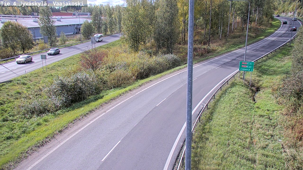 Kelikamerat Kuva Tie 4 Jyväskylä, Vaajakoski, Jyväskylä, Keski-Suomi