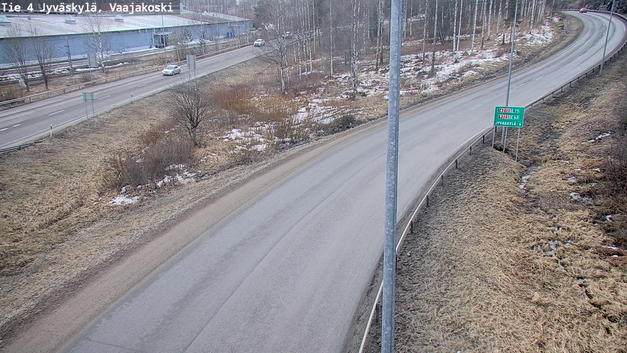 Kelikamerat Kuva Tie 4 Jyväskylä, Vaajakoski, Jyväskylä, Keski-Suomi