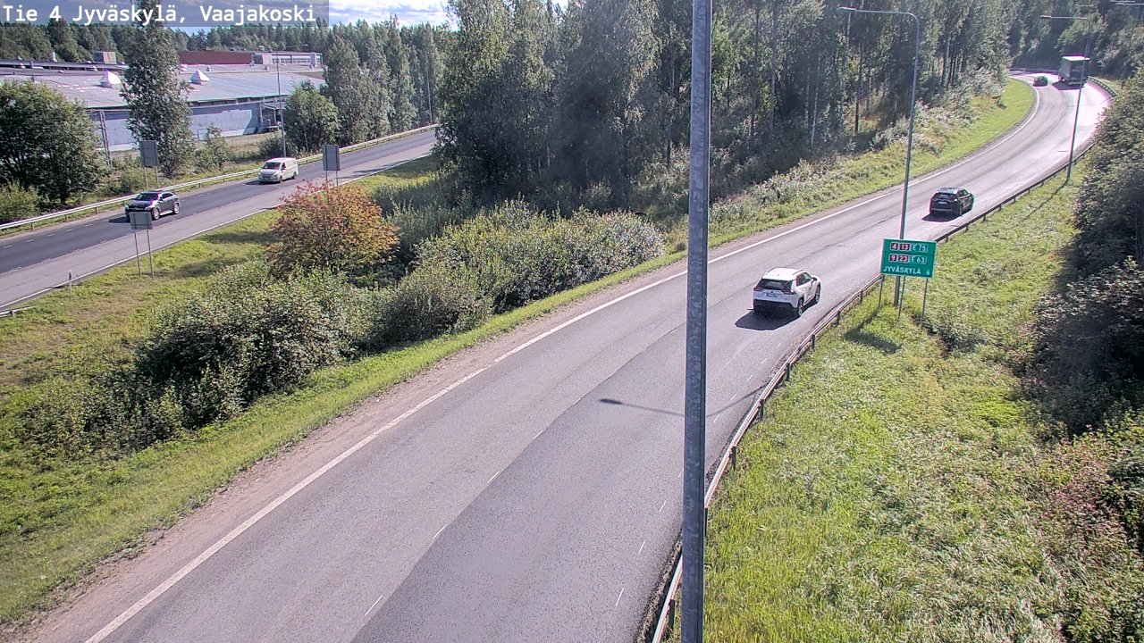 Kelikamerat Kuva Tie 4 Jyväskylä, Vaajakoski, Jyväskylä, Keski-Suomi