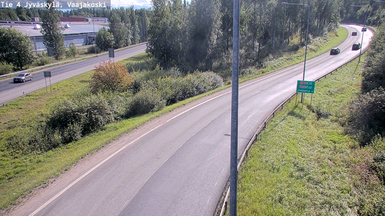 Kelikamerat Kuva Tie 4 Jyväskylä, Vaajakoski, Jyväskylä, Keski-Suomi