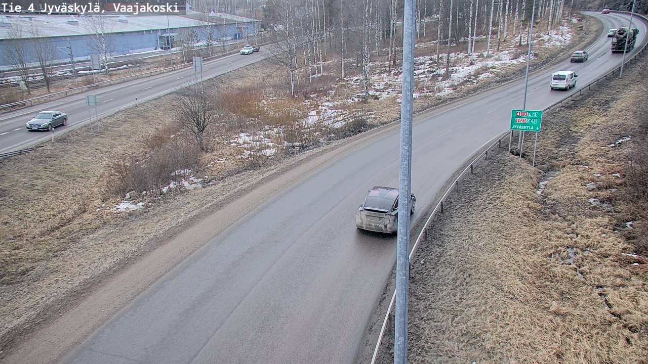 Kelikamerat Kuva Tie 4 Jyväskylä, Vaajakoski, Jyväskylä, Keski-Suomi