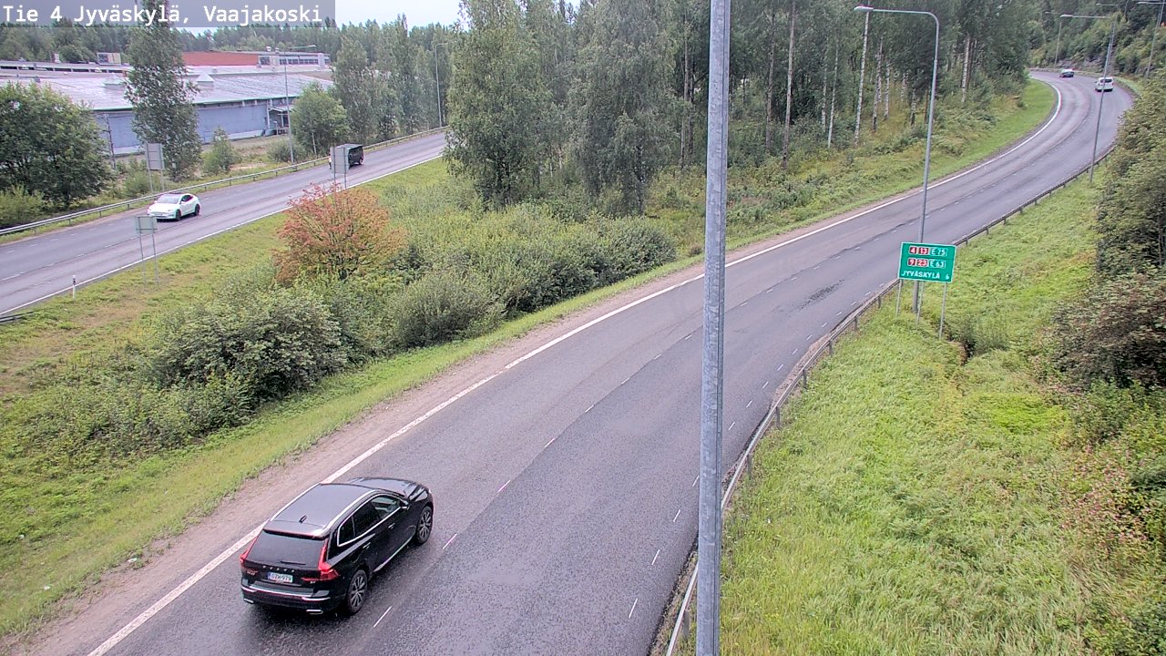 Weather Camera Image Road 4 Jyväskylä, Vaajakoski, Jyväskylä, Keski-Suomi