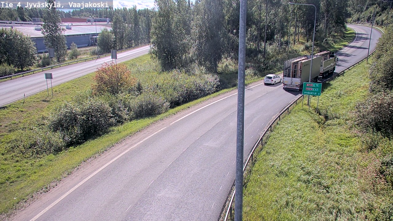 Kelikamerat Kuva Tie 4 Jyväskylä, Vaajakoski, Jyväskylä, Keski-Suomi