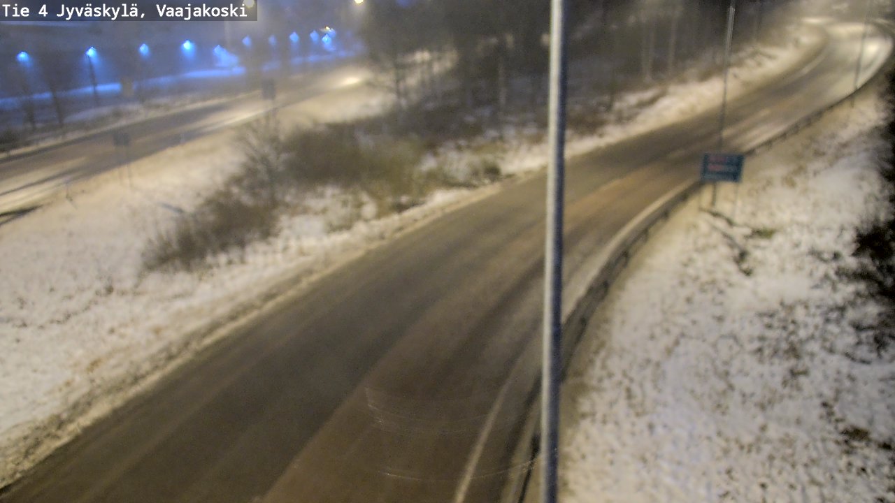 Weather Camera Image Väg 4 Jyväskylä, Vaajakoski, Jyväskylä, Keski-Suomi