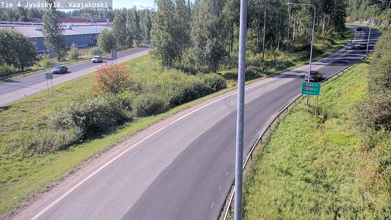 Kelikamerat Kuva Tie 4 Jyväskylä, Vaajakoski, Jyväskylä, Keski-Suomi