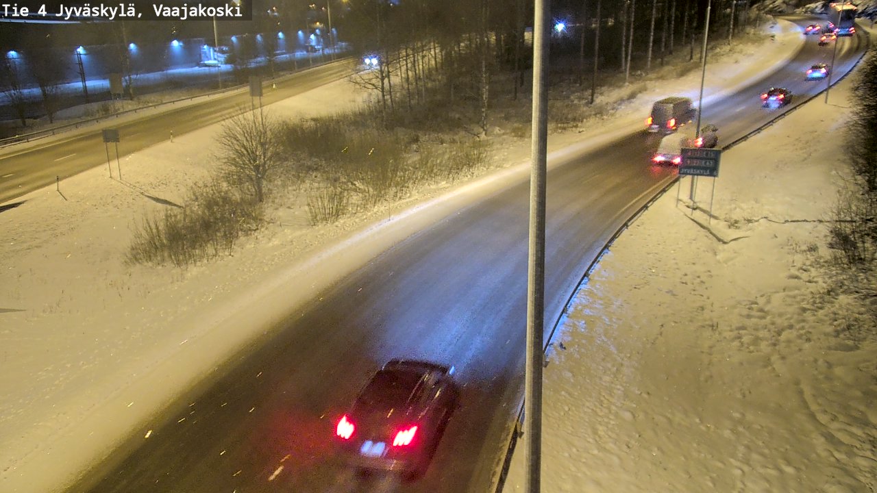 Kelikamerat Kuva Tie 4 Jyväskylä, Vaajakoski, Jyväskylä, Keski-Suomi