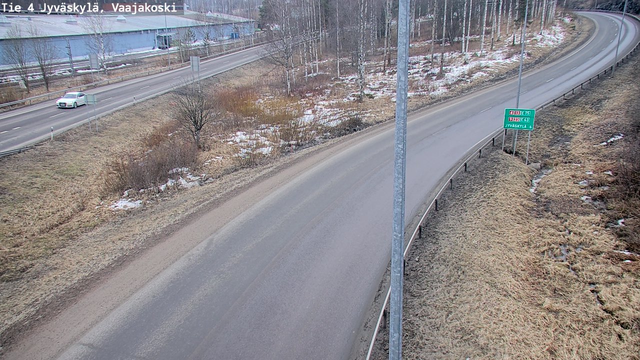 Kelikamerat Kuva Tie 4 Jyväskylä, Vaajakoski, Jyväskylä, Keski-Suomi