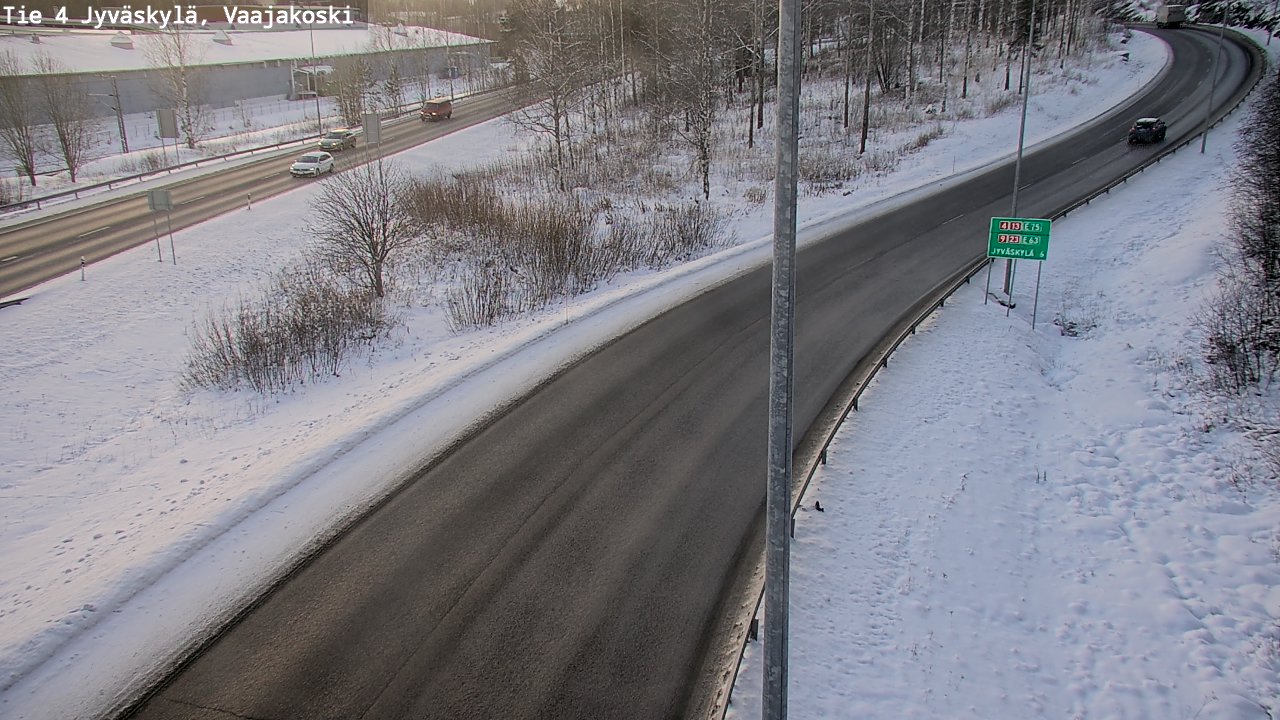 Kelikamerat Kuva Tie 4 Jyväskylä, Vaajakoski, Jyväskylä, Keski-Suomi