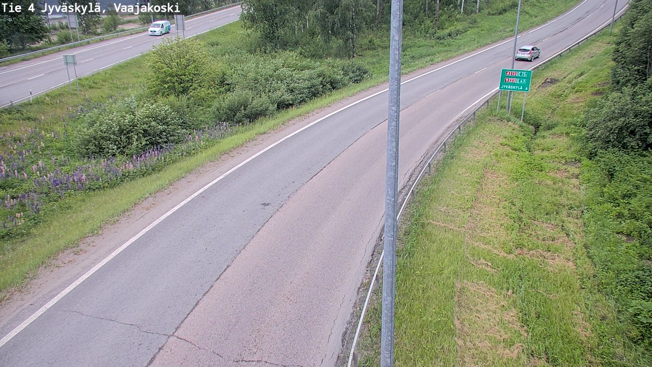 Kelikamerat Kuva Tie 4 Jyväskylä, Vaajakoski, Jyväskylä, Keski-Suomi