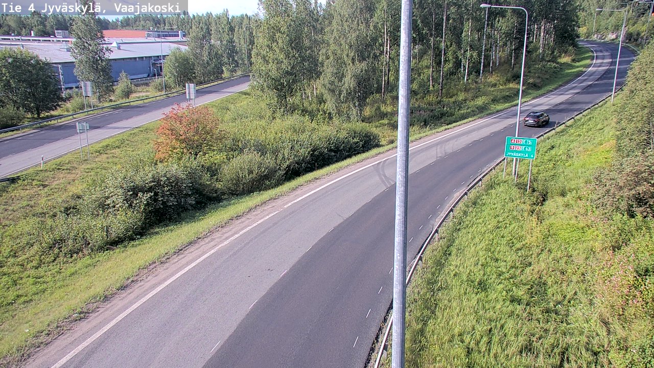 Kelikamerat Kuva Tie 4 Jyväskylä, Vaajakoski, Jyväskylä, Keski-Suomi