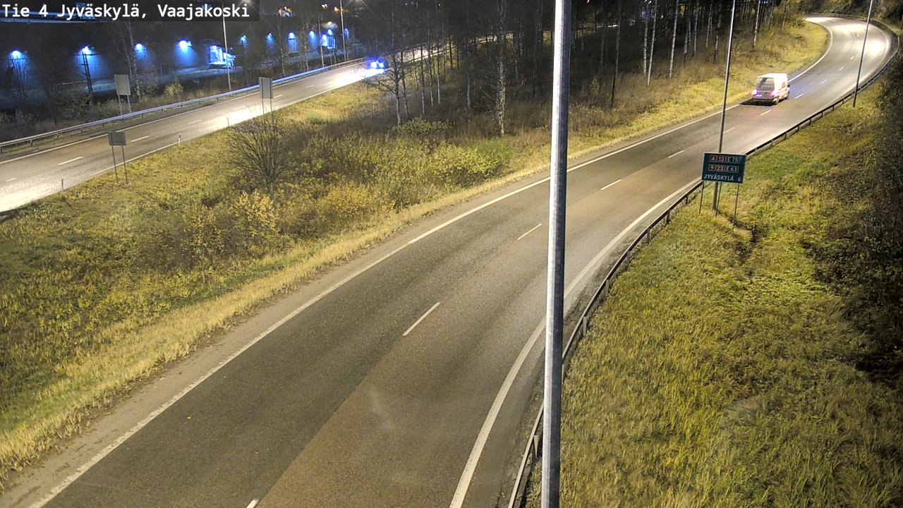 Kelikamerat Kuva Tie 4 Jyväskylä, Vaajakoski, Jyväskylä, Keski-Suomi