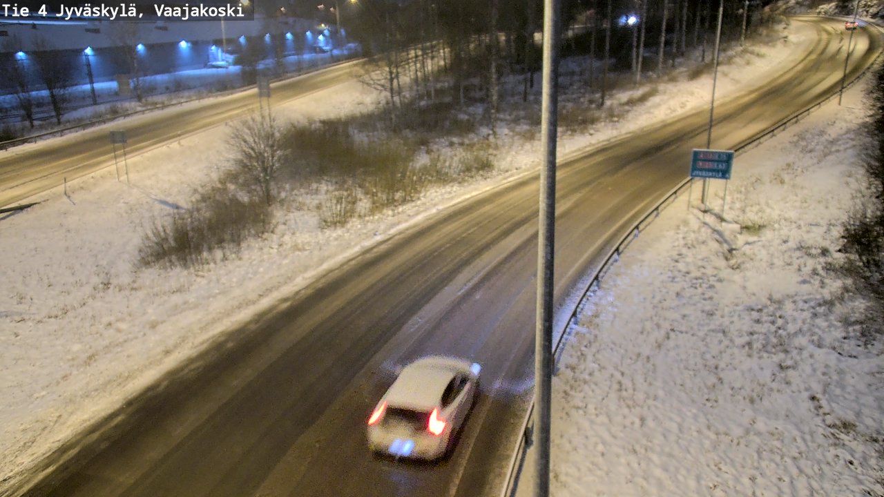 Kelikamerat Kuva Tie 4 Jyväskylä, Vaajakoski, Jyväskylä, Keski-Suomi