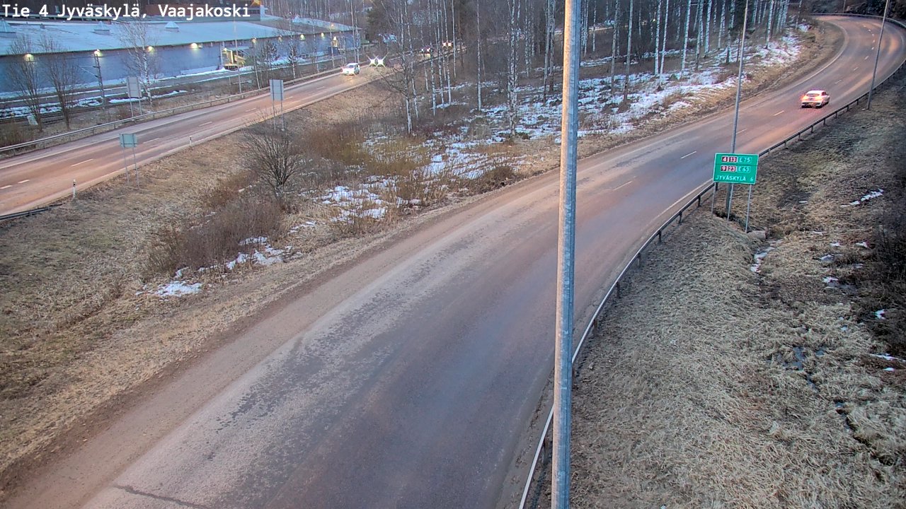 Kelikamerat Kuva Tie 4 Jyväskylä, Vaajakoski, Jyväskylä, Keski-Suomi