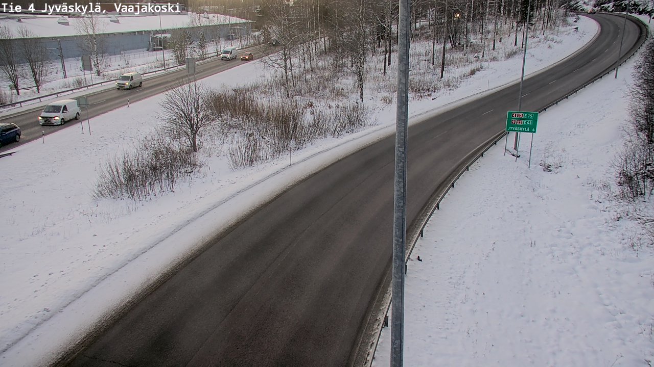 Kelikamerat Kuva Tie 4 Jyväskylä, Vaajakoski, Jyväskylä, Keski-Suomi