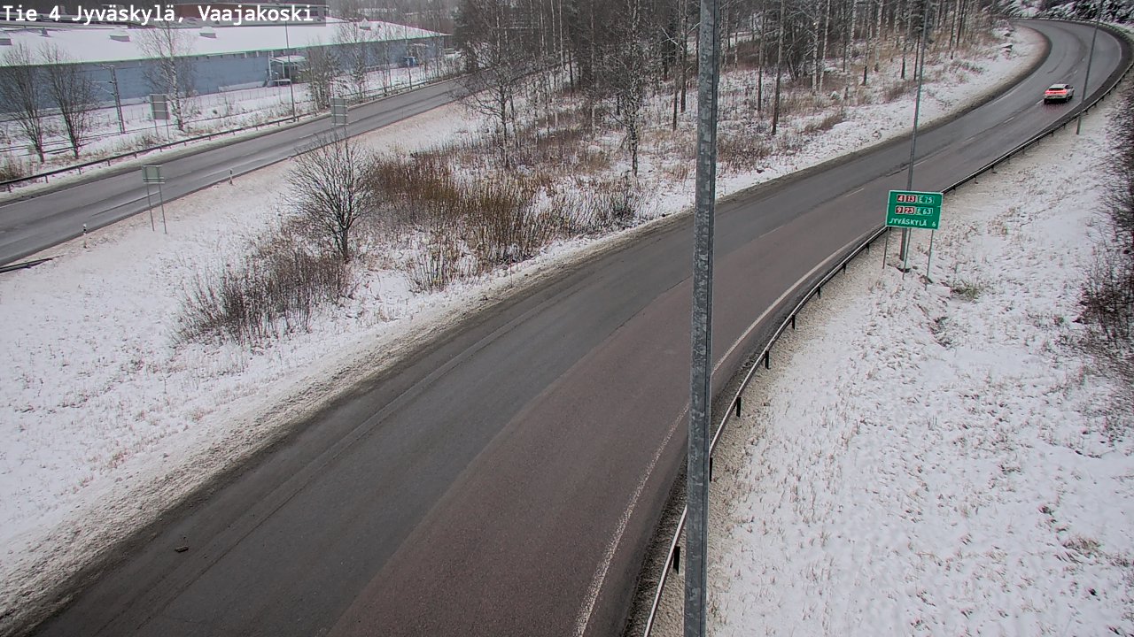 Kelikamerat Kuva Tie 4 Jyväskylä, Vaajakoski, Jyväskylä, Keski-Suomi