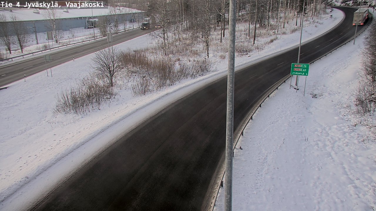 Kelikamerat Kuva Tie 4 Jyväskylä, Vaajakoski, Jyväskylä, Keski-Suomi