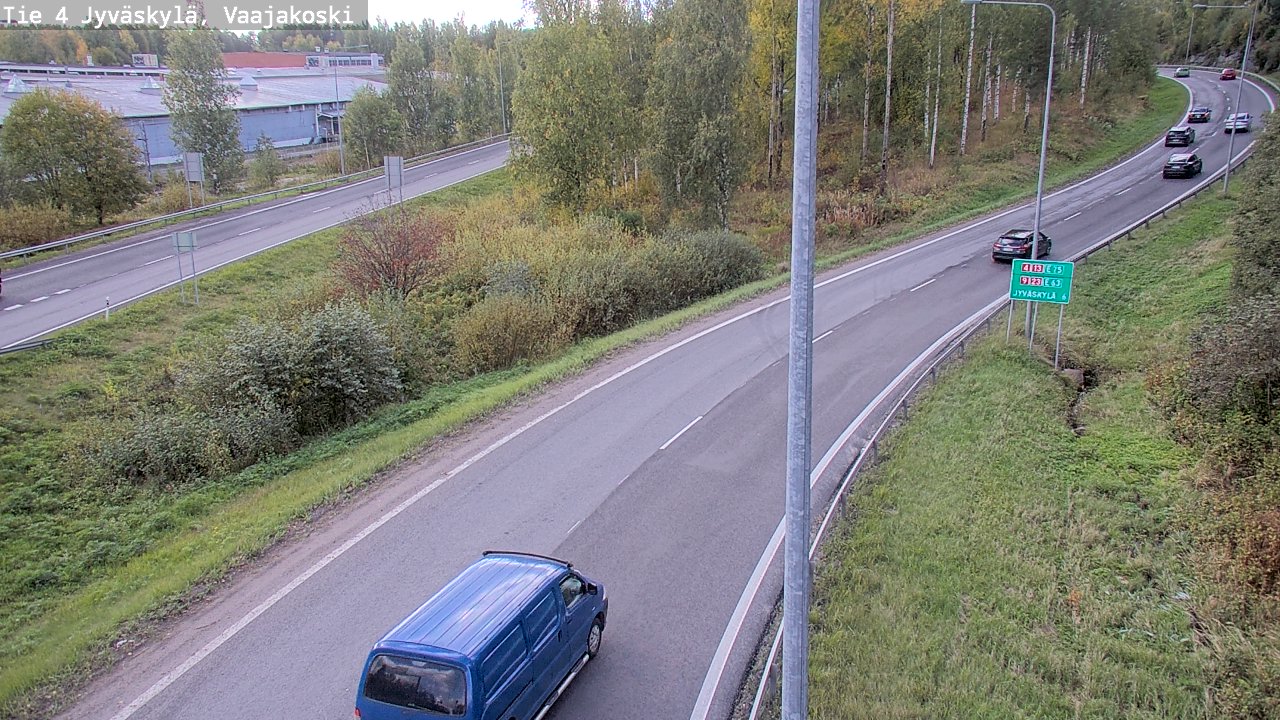 Kelikamerat Kuva Tie 4 Jyväskylä, Vaajakoski, Jyväskylä, Keski-Suomi
