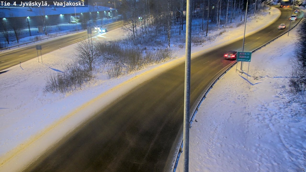 Kelikamerat Kuva Tie 4 Jyväskylä, Vaajakoski, Jyväskylä, Keski-Suomi