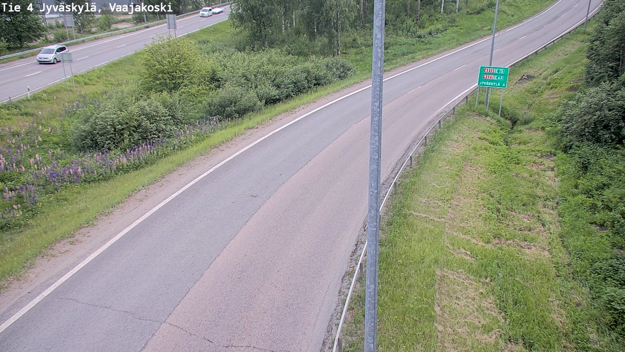 Kelikamerat Kuva Tie 4 Jyväskylä, Vaajakoski, Jyväskylä, Keski-Suomi