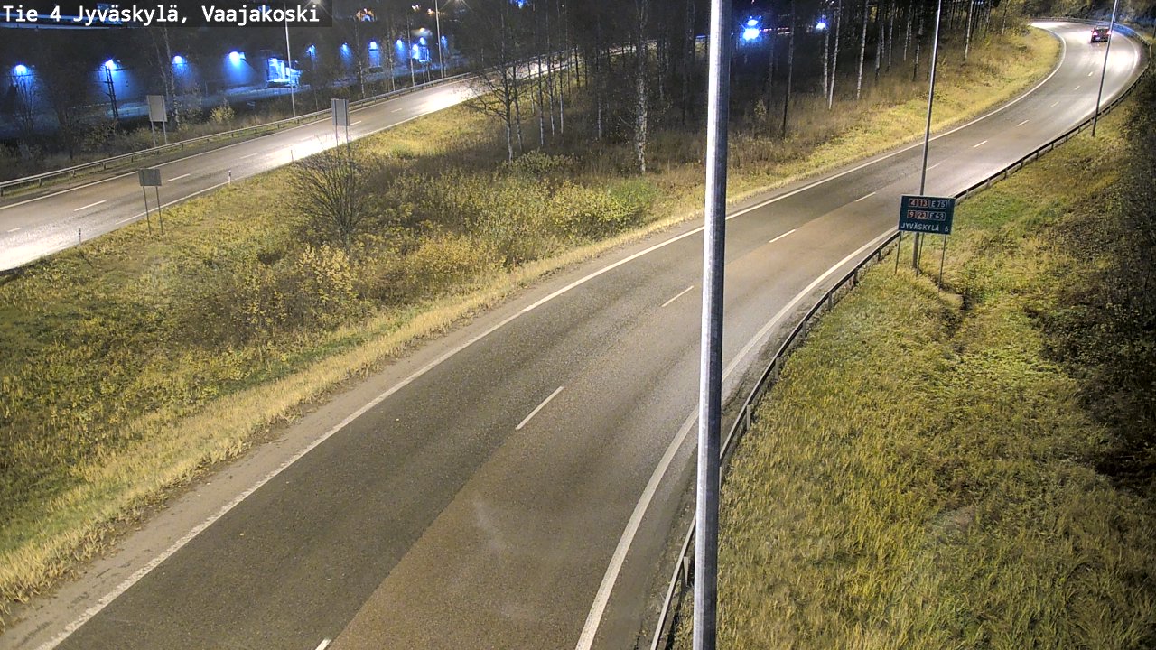 Kelikamerat Kuva Tie 4 Jyväskylä, Vaajakoski, Jyväskylä, Keski-Suomi