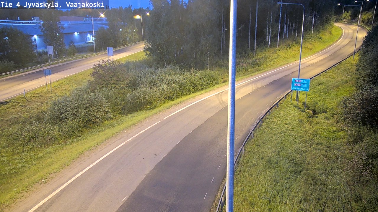 Kelikamerat Kuva Tie 4 Jyväskylä, Vaajakoski, Jyväskylä, Keski-Suomi