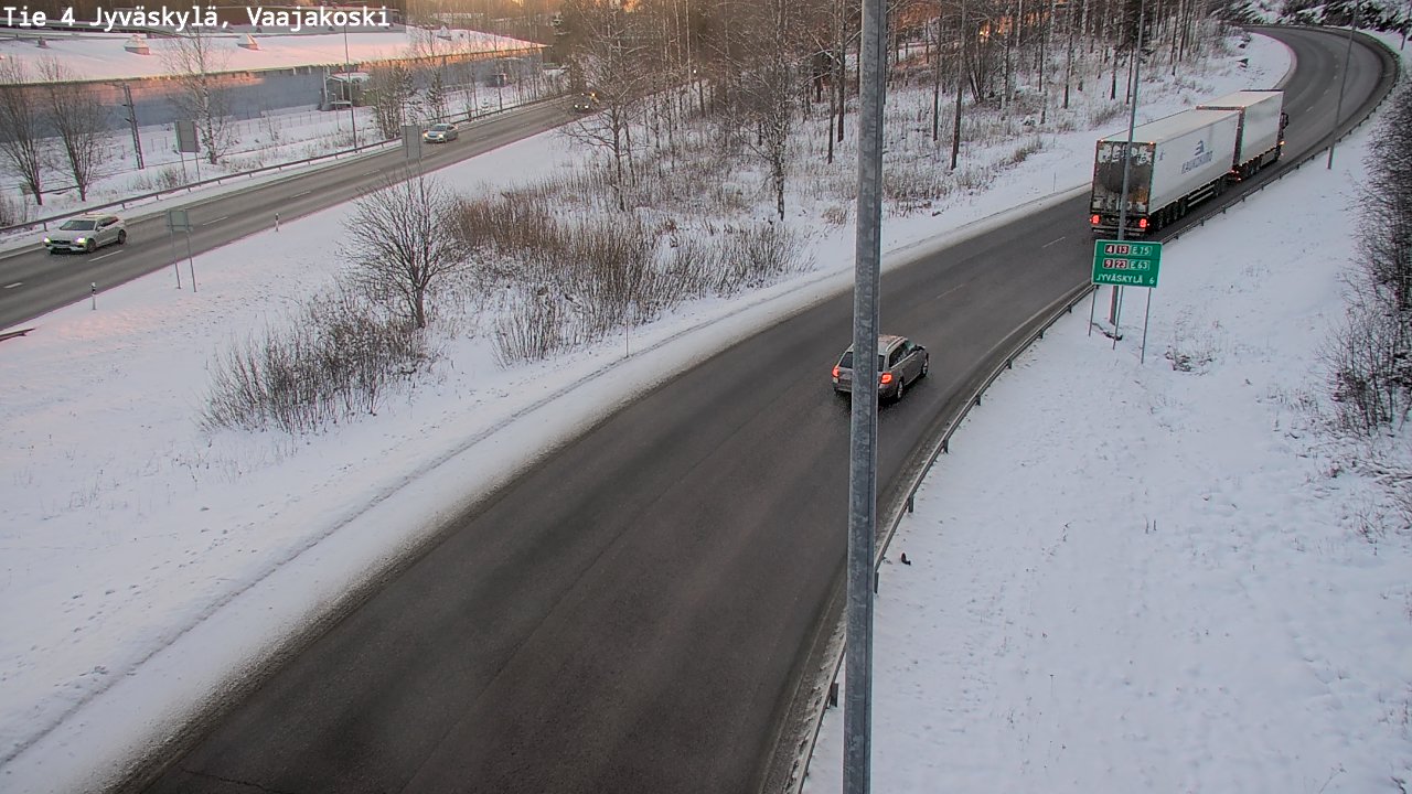 Kelikamerat Kuva Tie 4 Jyväskylä, Vaajakoski, Jyväskylä, Keski-Suomi