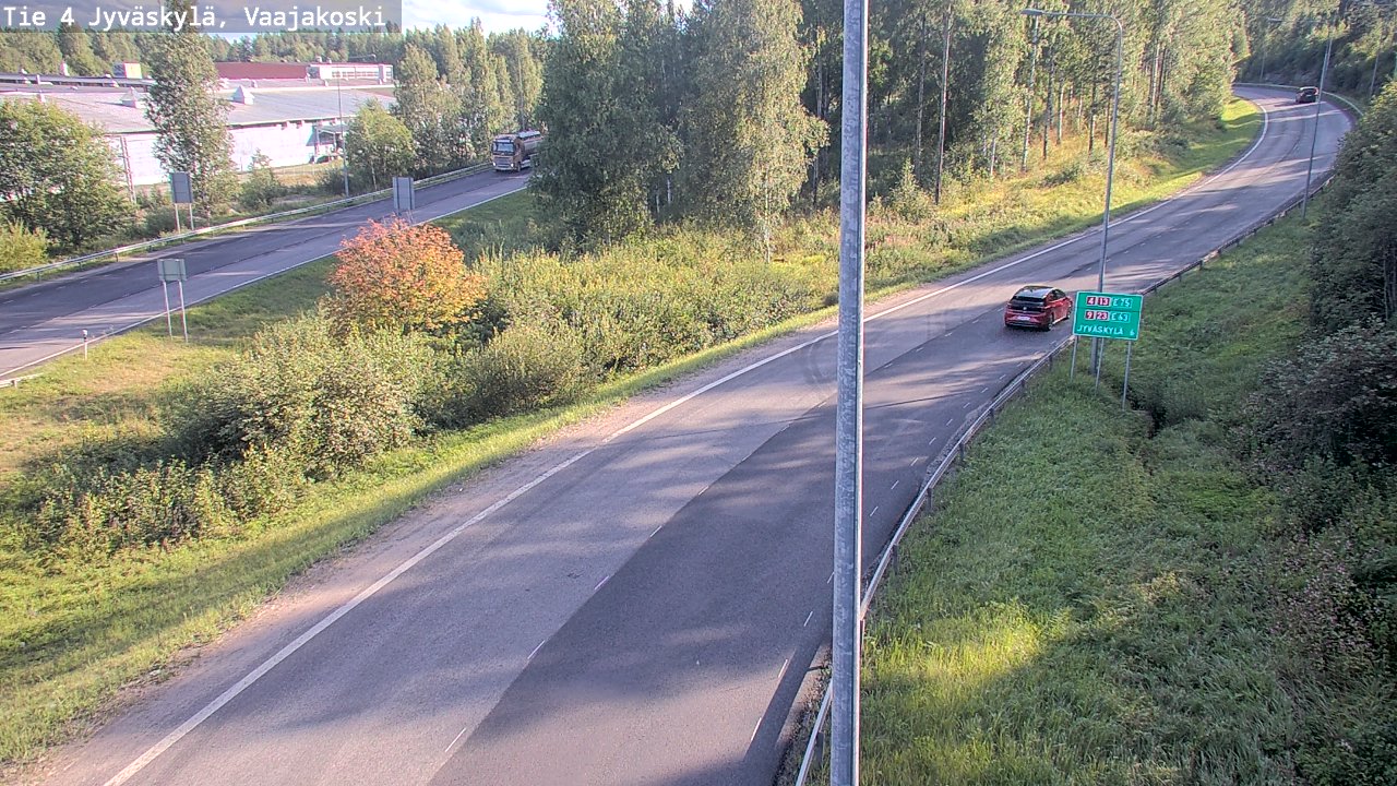 Kelikamerat Kuva Tie 4 Jyväskylä, Vaajakoski, Jyväskylä, Keski-Suomi