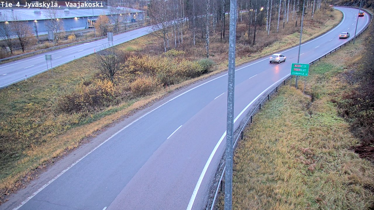 Kelikamerat Kuva Tie 4 Jyväskylä, Vaajakoski, Jyväskylä, Keski-Suomi