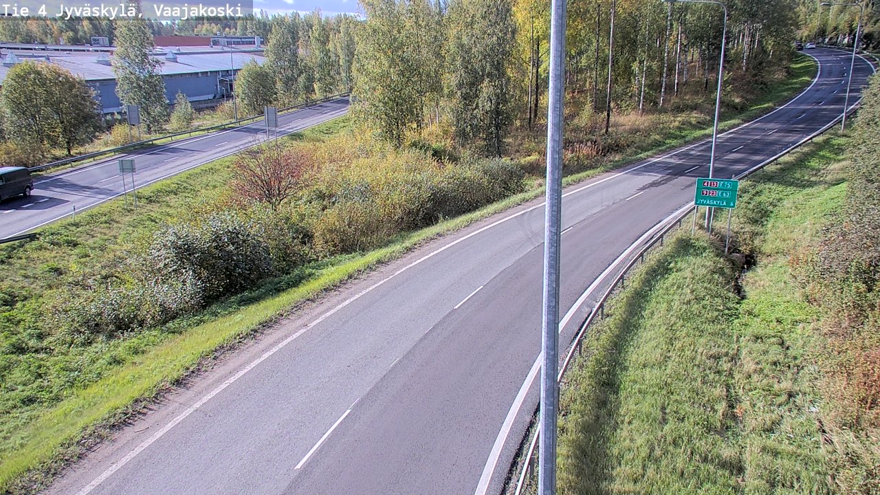 Kelikamerat Kuva Tie 4 Jyväskylä, Vaajakoski, Jyväskylä, Keski-Suomi