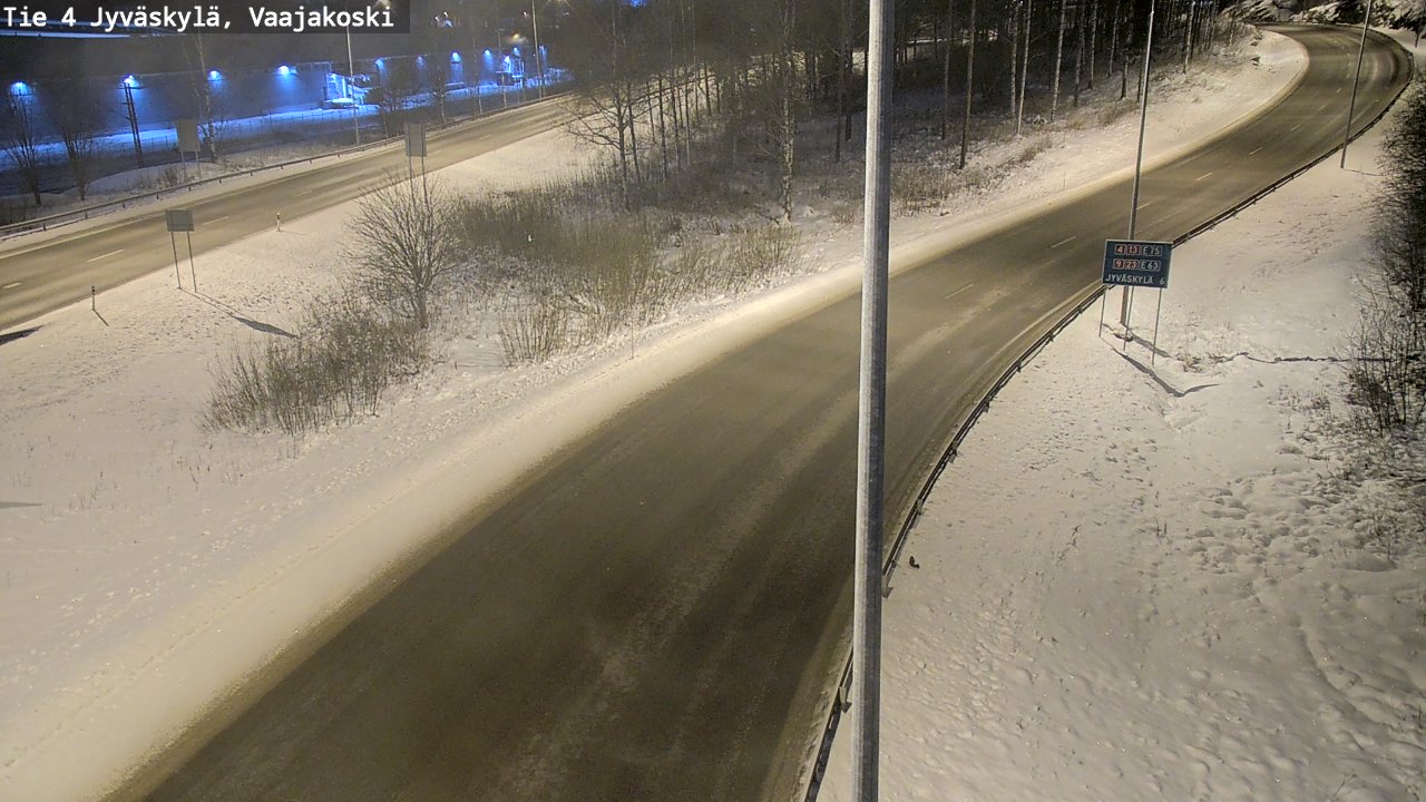 Kelikamerat Kuva Tie 4 Jyväskylä, Vaajakoski, Jyväskylä, Keski-Suomi