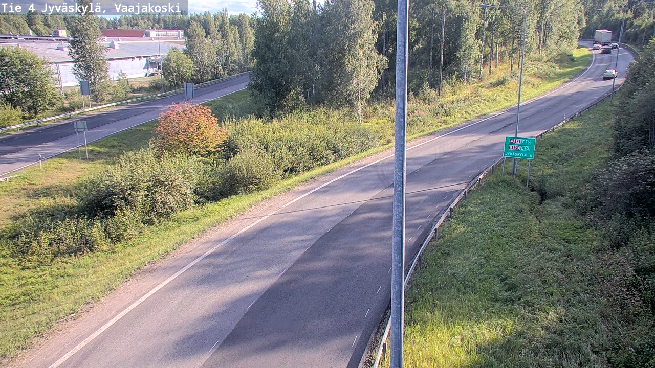 Kelikamerat Kuva Tie 4 Jyväskylä, Vaajakoski, Jyväskylä, Keski-Suomi