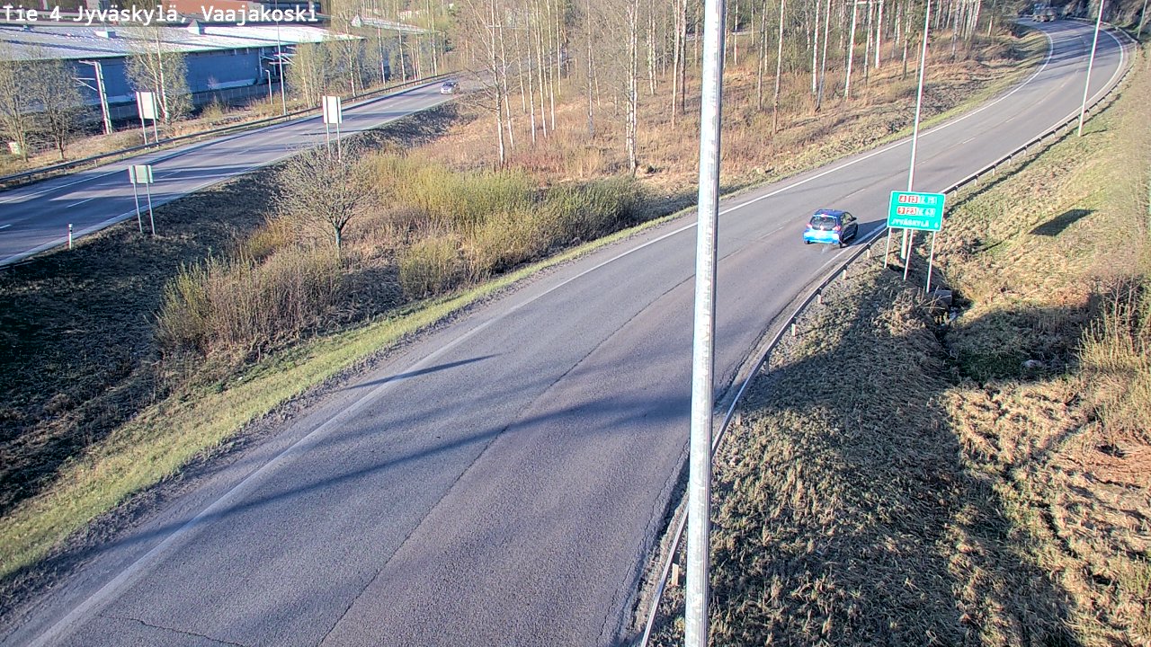 Kelikamerat Kuva Tie 4 Jyväskylä, Vaajakoski, Jyväskylä, Keski-Suomi