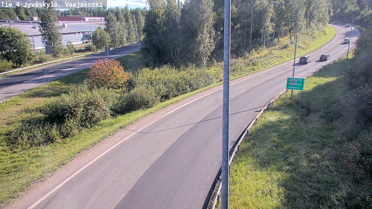 Kelikamerat Kuva Tie 4 Jyväskylä, Vaajakoski, Jyväskylä, Keski-Suomi