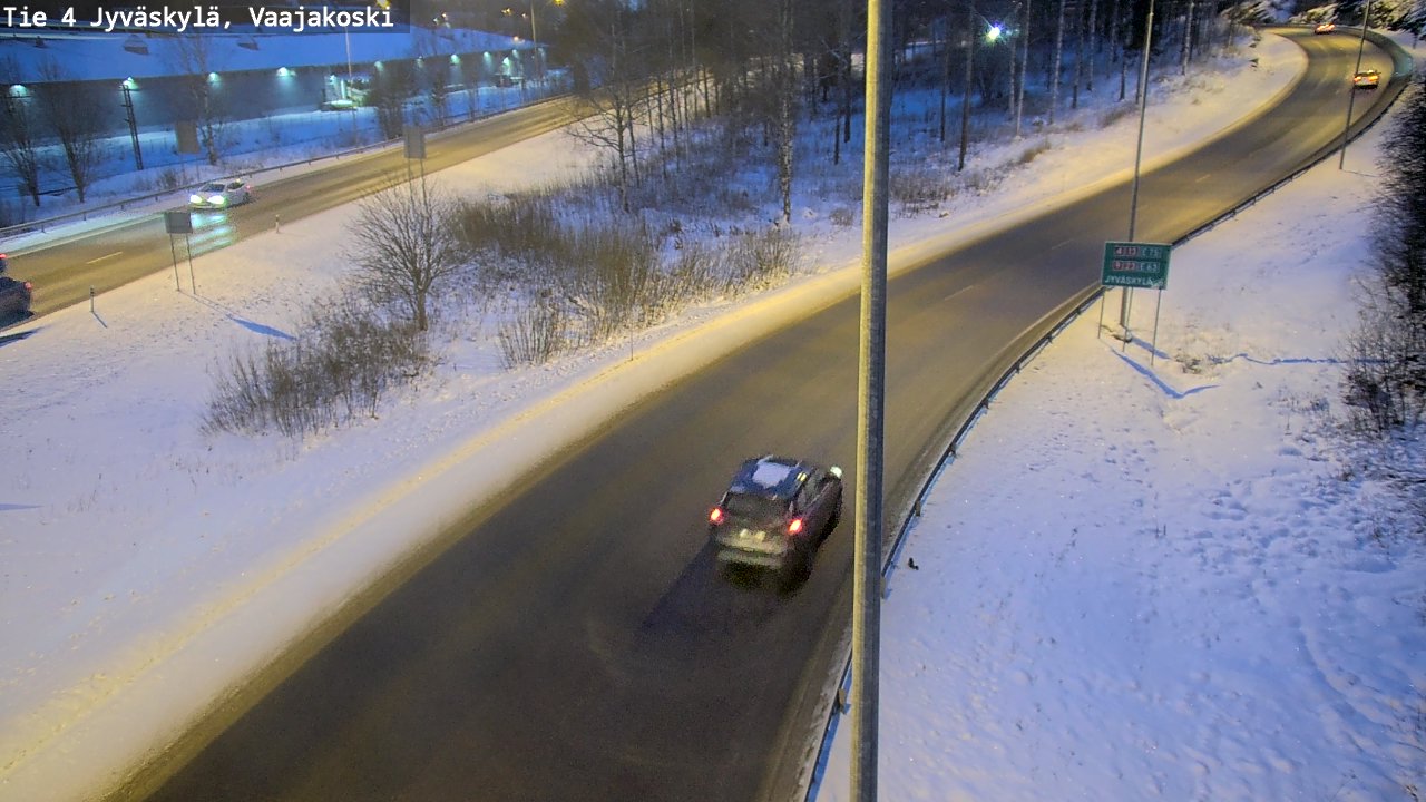 Kelikamerat Kuva Tie 4 Jyväskylä, Vaajakoski, Jyväskylä, Keski-Suomi