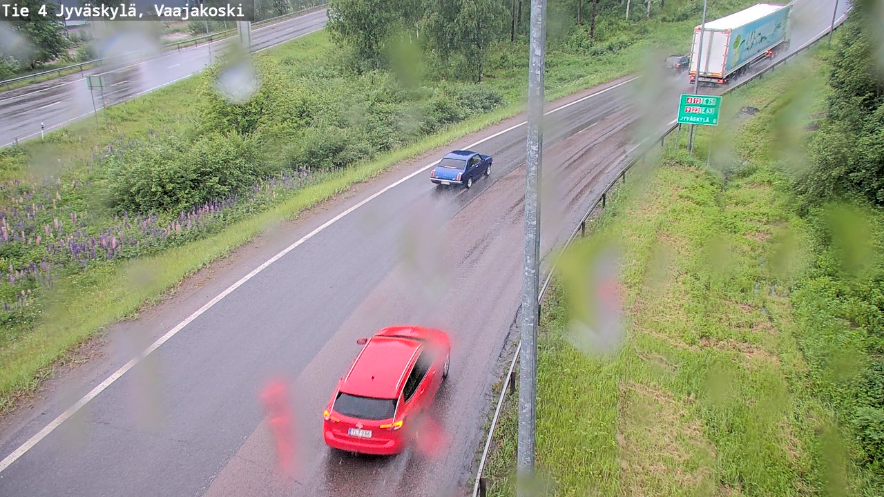 Kelikamerat Kuva Tie 4 Jyväskylä, Vaajakoski, Jyväskylä, Keski-Suomi
