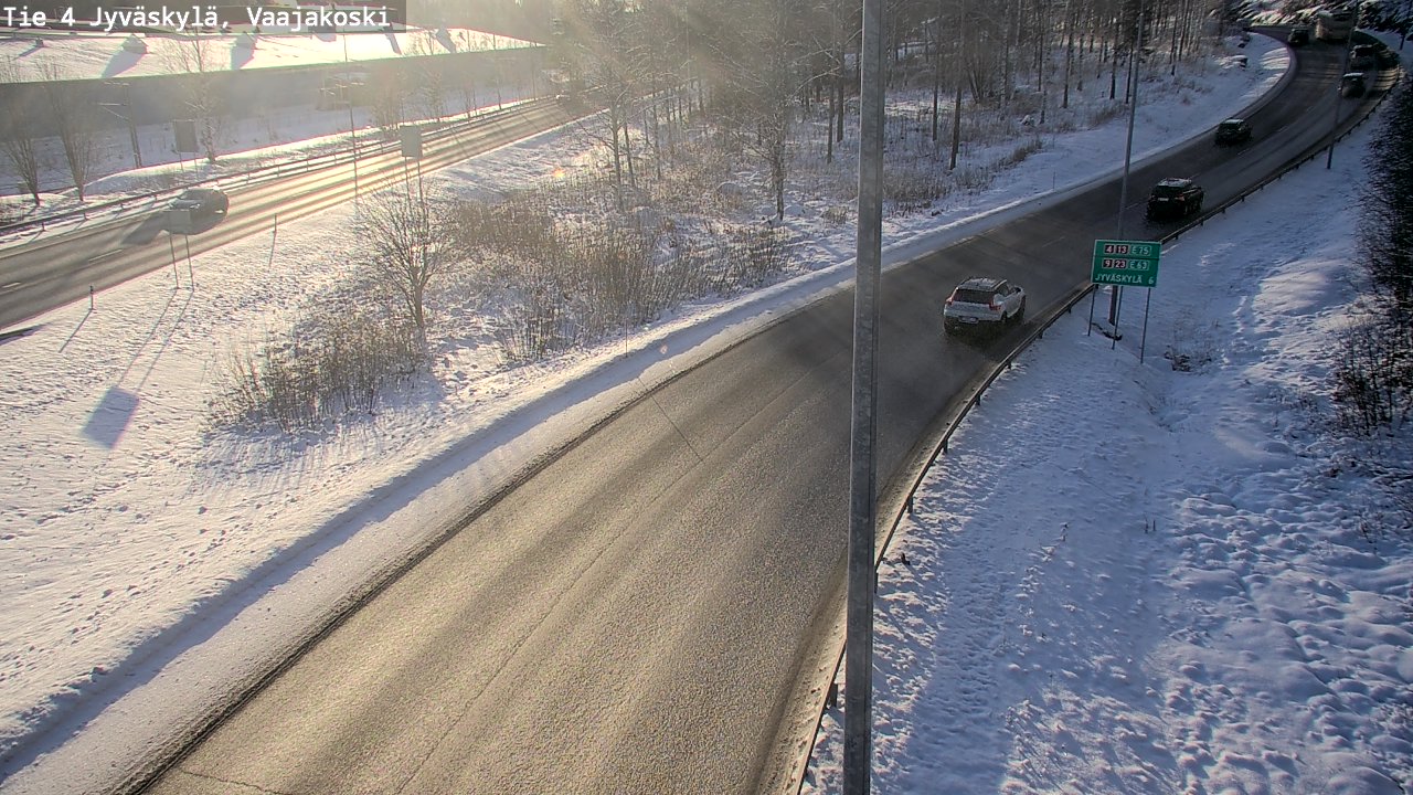 Kelikamerat Kuva Tie 4 Jyväskylä, Vaajakoski, Jyväskylä, Keski-Suomi