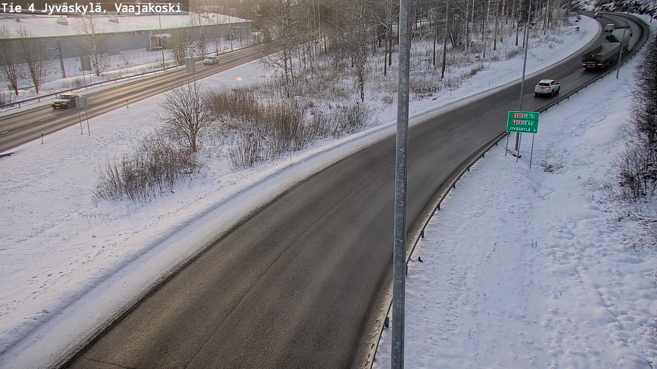 Kelikamerat Kuva Tie 4 Jyväskylä, Vaajakoski, Jyväskylä, Keski-Suomi