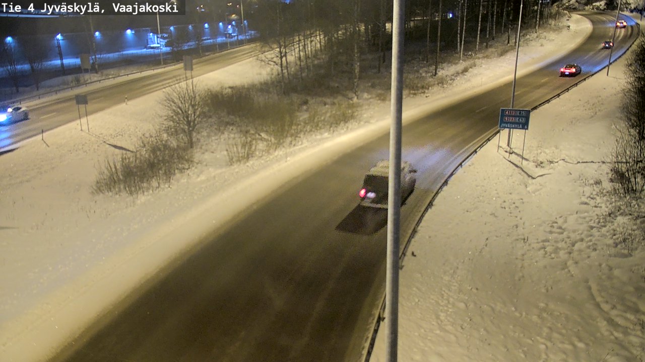 Kelikamerat Kuva Tie 4 Jyväskylä, Vaajakoski, Jyväskylä, Keski-Suomi