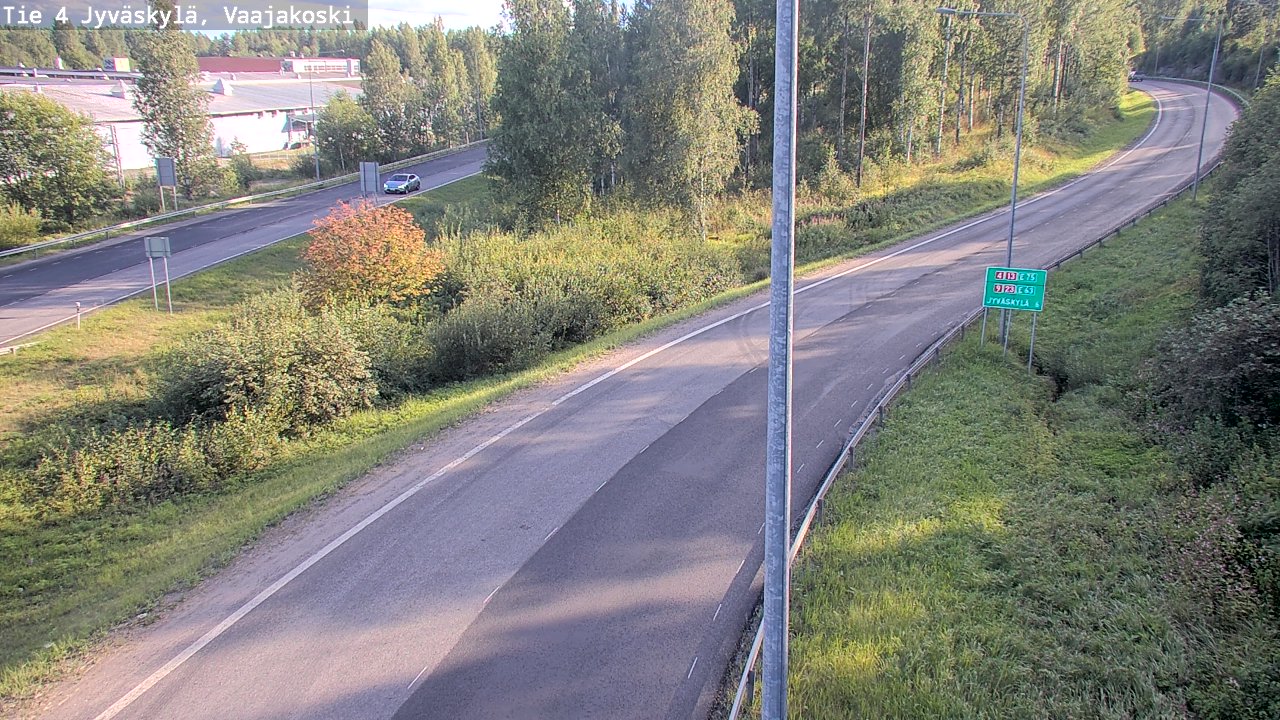 Kelikamerat Kuva Tie 4 Jyväskylä, Vaajakoski, Jyväskylä, Keski-Suomi