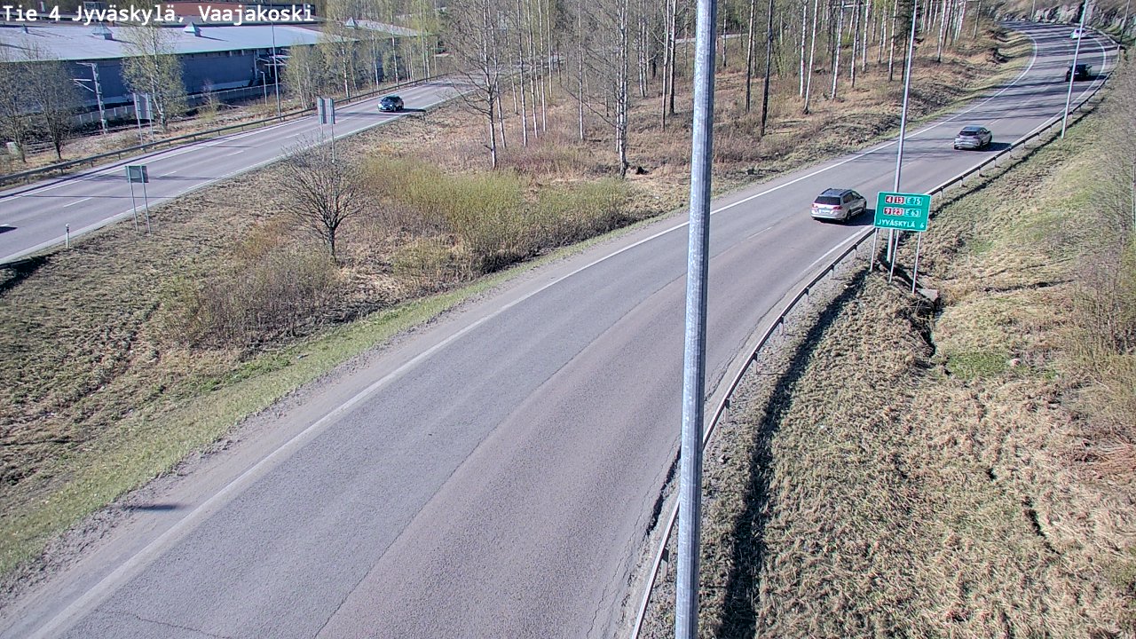 Kelikamerat Kuva Tie 4 Jyväskylä, Vaajakoski, Jyväskylä, Keski-Suomi