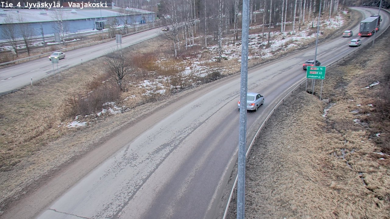 Kelikamerat Kuva Tie 4 Jyväskylä, Vaajakoski, Jyväskylä, Keski-Suomi