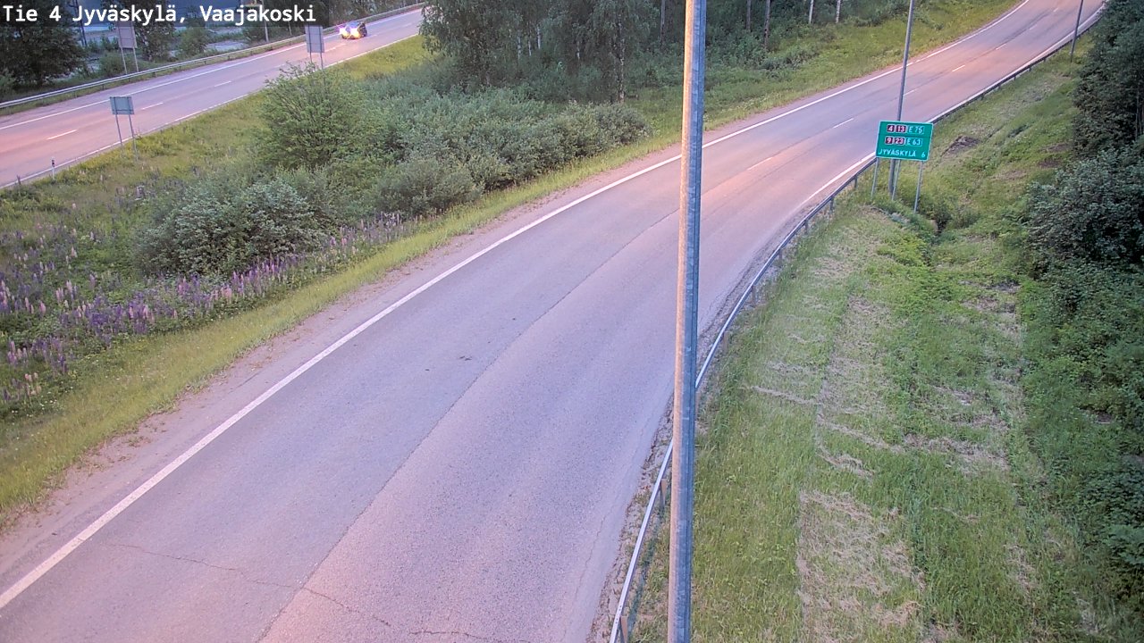 Kelikamerat Kuva Tie 4 Jyväskylä, Vaajakoski, Jyväskylä, Keski-Suomi