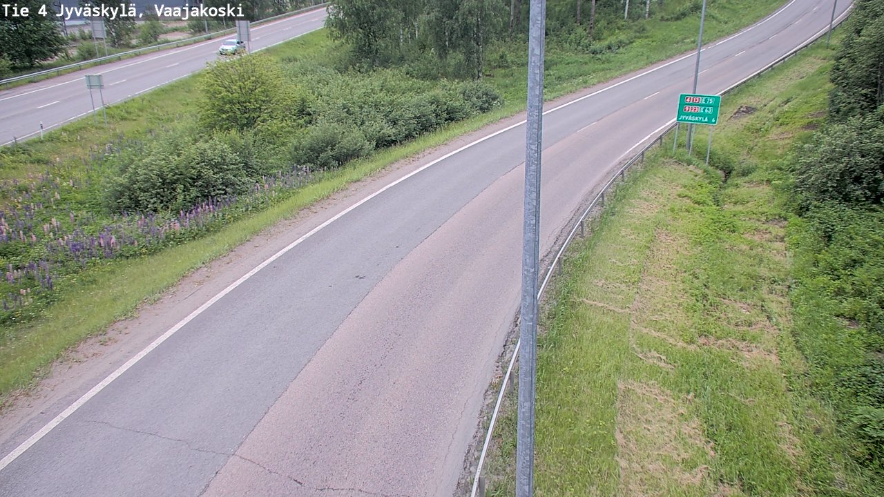 Kelikamerat Kuva Tie 4 Jyväskylä, Vaajakoski, Jyväskylä, Keski-Suomi