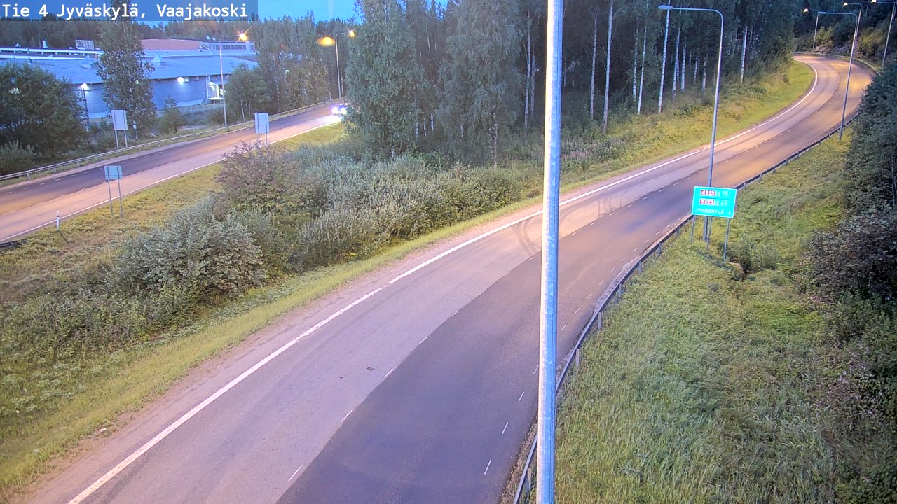 Kelikamerat Kuva Tie 4 Jyväskylä, Vaajakoski, Jyväskylä, Keski-Suomi