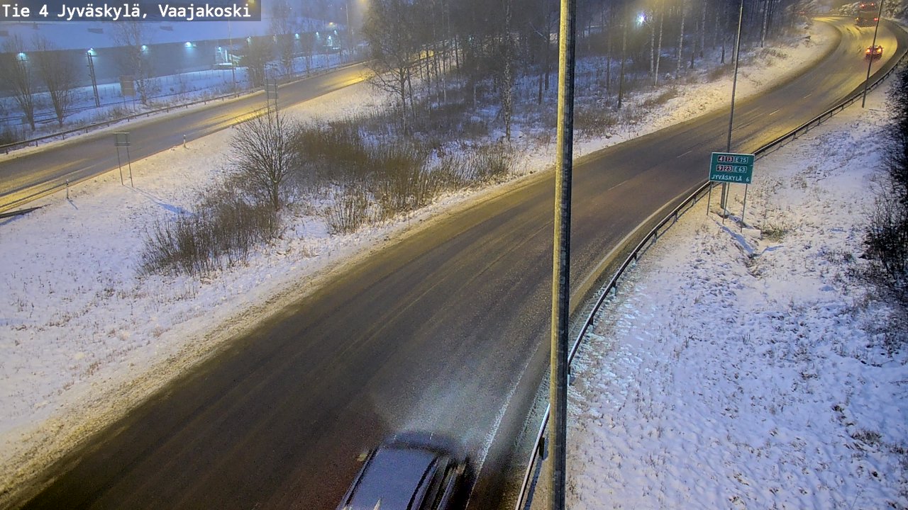 Kelikamerat Kuva Tie 4 Jyväskylä, Vaajakoski, Jyväskylä, Keski-Suomi