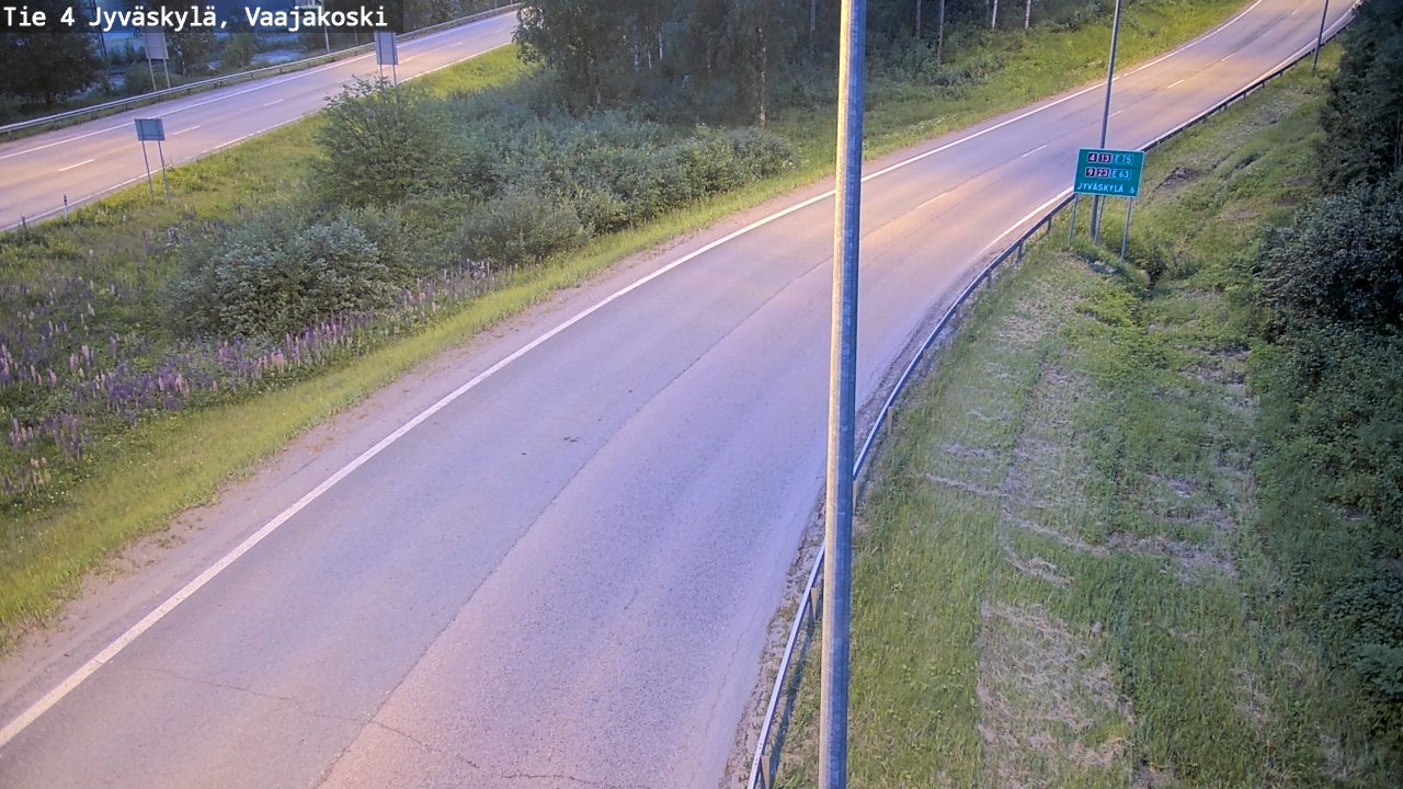 Kelikamerat Kuva Tie 4 Jyväskylä, Vaajakoski, Jyväskylä, Keski-Suomi