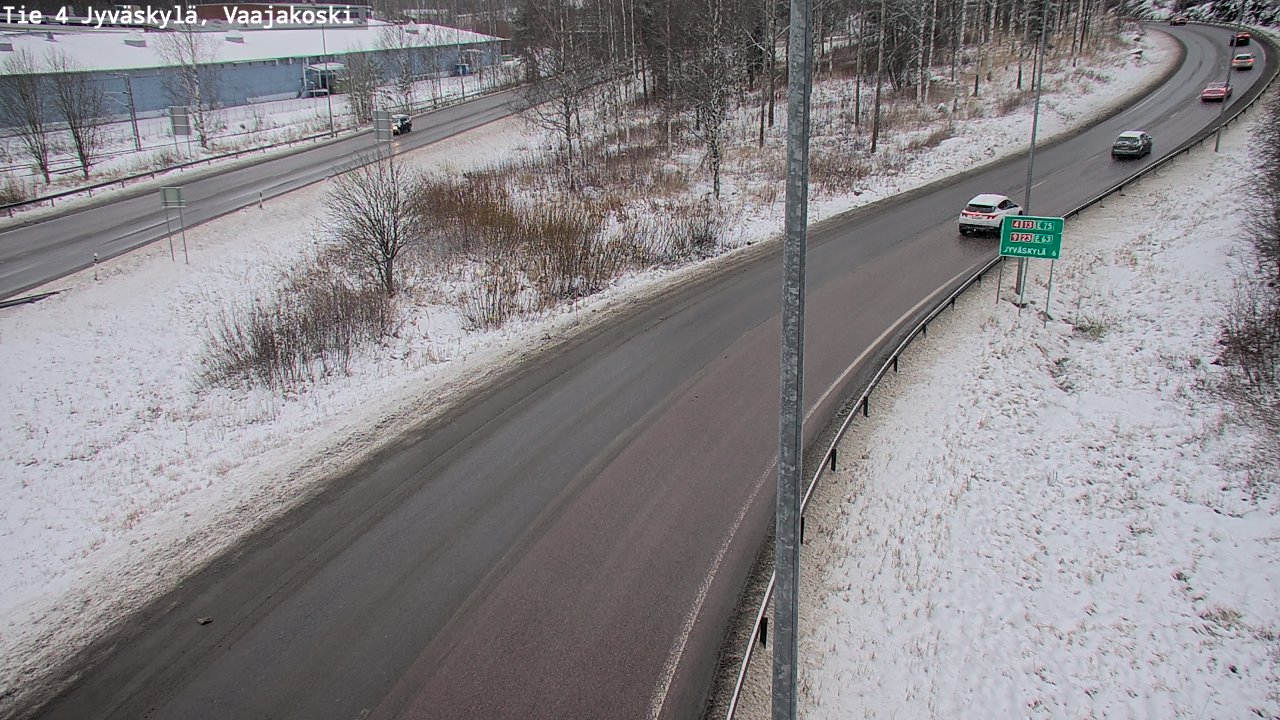 Kelikamerat Kuva Tie 4 Jyväskylä, Vaajakoski, Jyväskylä, Keski-Suomi