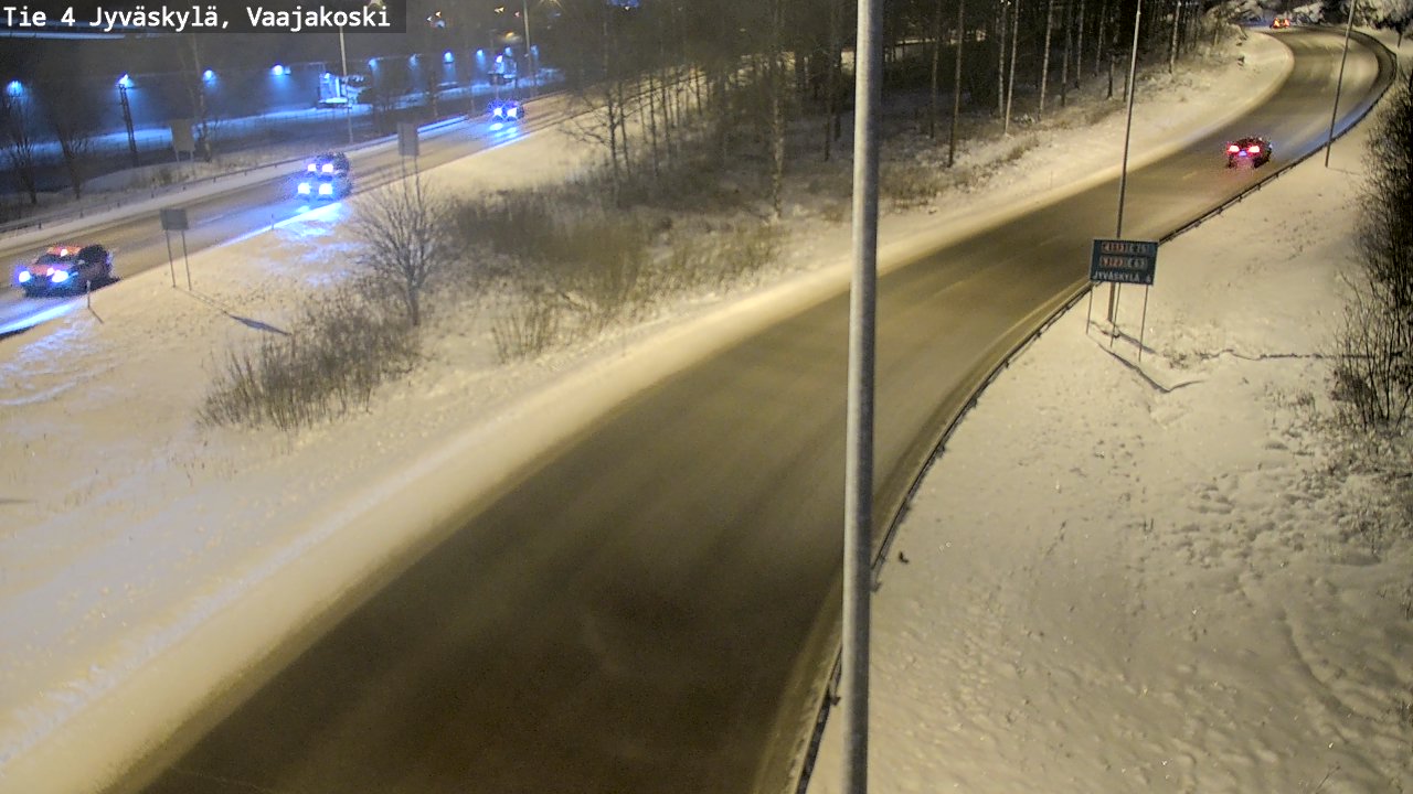 Kelikamerat Kuva Tie 4 Jyväskylä, Vaajakoski, Jyväskylä, Keski-Suomi